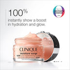 Buy now Clinique Hydration Heroes Gift Set | Moisture Surge 100H Moisturizer | Moisture Surge Overnight Mask | Lip Treatment | Hydrating + Glow | Includes 3 Travel Size Pieces at indiglob india