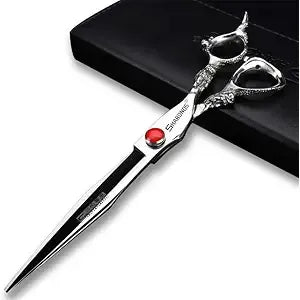 Buy now 7" 7.5" 8"9" Professional Hairdressing Scissors Barber Salon Hair Cutting Dragon Shears (Large). (7 inchâ€”A) 7.5 Inch at indiglob india