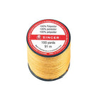 Buy now SINGER 67120 Blue Jean Thread, 100 Yards, Old Gold at indiglob india