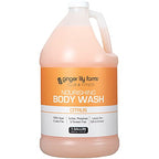 Buy now Ginger Lily Farms Club & Fitness Nourishing Body Wash, 100% Vegan & Cruelty-Free, Bath & Shower Gel for Men and Women, Citrus Scent, 1 Gallon (128 fl. oz.) Refill at indiglob india