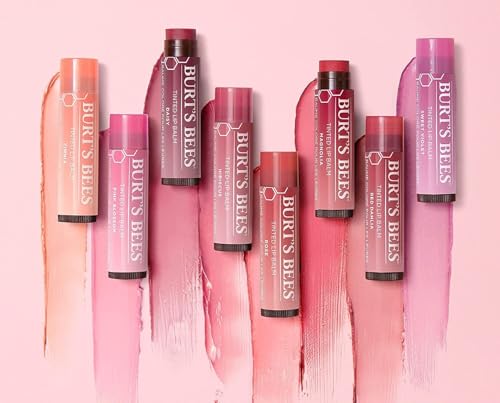 Buy now Burt's Bees 6 Pack Tinted Lip Balm Assorted Gift Pack - Pink Blossom, Rose, Red Dahlia, Magnolia, Sweet Violet, Daisy, Hibiscus, Choosen at Random at indiglob india