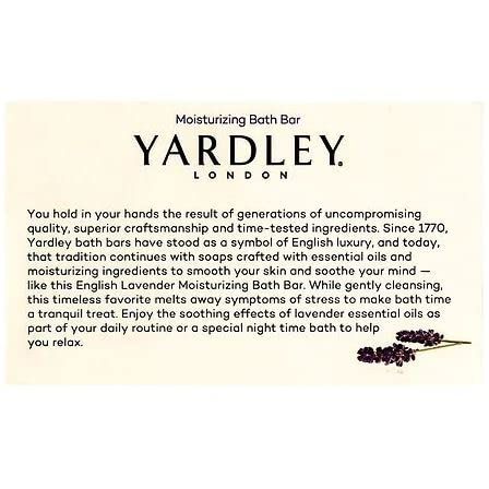 Buy now Yardley London English Lavender with Essential Oils Soap Bar, 4.25 Ounce (Pack of 12) at indiglob india