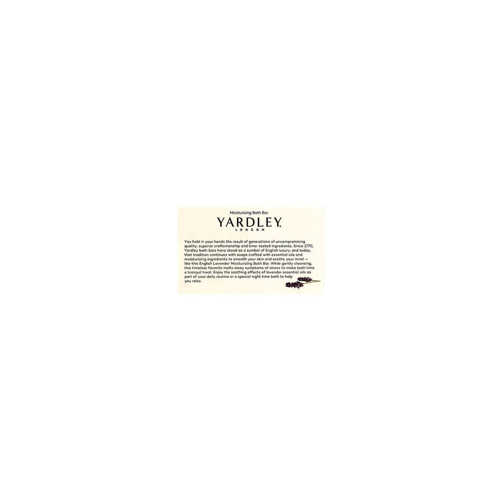 Buy now Yardley London English Lavender with Essential Oils Soap Bar, 4.25 oz Bar (Pack of 10) at indiglob india