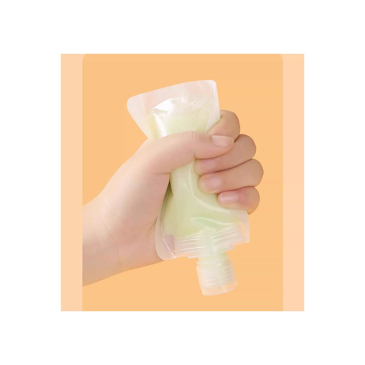 10pcs Travel Pouches for Toiletries, Leak Proof Travel Fluid Makeup Packing Bag, TSA Approved Squeeze Liquid Pouches for Travel, Plastic Pouch for Lotion Shampoo Cream Hand Soap