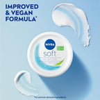 Buy now NIVEA Soft Moisturizing Creme 6.8 Ounce (Pack of 4) at indiglob india