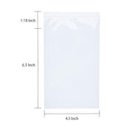 4-1/2x 6-1/2 Inch Cellophane Cello Bags-Fits A4 Envelope Sleeves-200Pcs