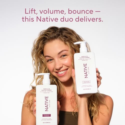 Buy now Native 2-in-1 Shampoo & Conditioner - Autumn Air & Amber - Naturally Derived Ingredients, Silicone-Free, Sulfate-Free, Paraben-Free, Strengthening Hair Care | Fall Seasonal Bundle 16.5 oz - 2 Pk at indiglob india