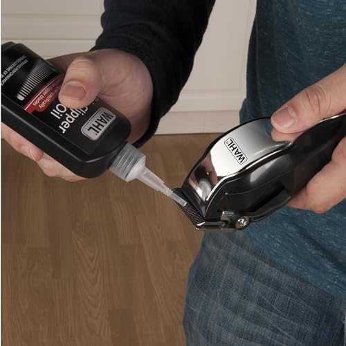 Buy now Wahl Premium Hair Clipper Blade Lubricating Oil for Clippers, Trimmers, & Blade Corrosion for Rust Prevention â€“ 4 Fluid Ounces â€“ Model 3310-300A at indiglob india