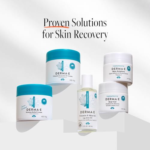Buy now Derma E Vitamin E 12,000 IU Cream – Moisturizer for Face and Body – Multi-purpose Face Cream, Hand Cream and Body Lotion Soothes and Protects, 4 oz at indiglob india