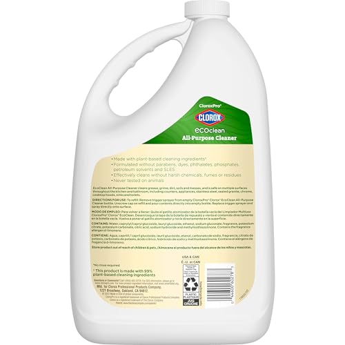 Buy now CloroxPro Clorox EcoClean All-Purpose Cleaner Refill, 128 Fluid Ounces at indiglob india