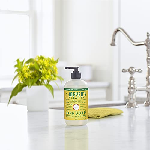 Buy now MRS. MEYER'S CLEAN DAY Hand Soap, Made with Essential Oils, Biodegradable Formula, Honeysuckle, 12.5 fl. oz - Pack of 3 at indiglob india