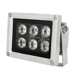 Buy now Infrared Illuminator, 850nm 6 LEDs 130 Feet 60 Degree Wide Angle IR Illuminator for Night Vision,Waterproof LED Infrared Light for CCTV Camera, Security Camera, No Power Adapter at indiglob india