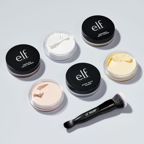 Buy now e.l.f. Putty Primer Brush & Applicator, Dual-Ended Makeup Tool For Applying e.l.f. Putty Products, Made With Synthetic Bristles, Vegan & Cruelty-Free at indiglob india