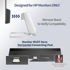 Buy now VIVO Quick Attach VESA Adapter Designed for HP Monitors 27er, 27es, 27ea, 25er, 25es, 24ea, 24es, 23er, 23es, 22er, 22es, 22f, 23f, 24f, 25f, 27f, 27fw VESA 75x75m and 100x100mm, MOUNT-HP27ER at indiglob india