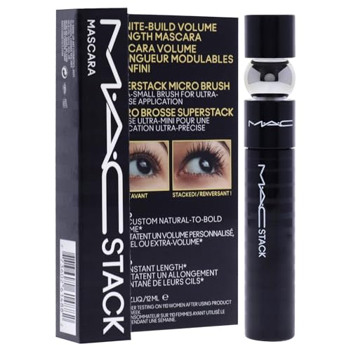 Buy now MAC MAC Stack Mascara Superstack Micro Brush Mascara Women 0.41 oz at indiglob india