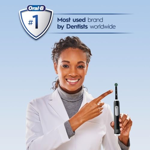 Buy now Oral-B Pro 1000 Rechargeable Electric Toothbrush, Black at indiglob india