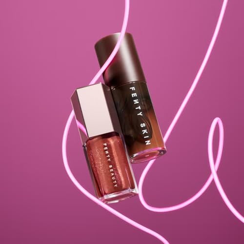 Buy now FENTY BEAUTY Chocolit Treatz - Lip Luminizer (.18 Fl Oz) + Lip Oil Duo (.19 Oz) at indiglob india
