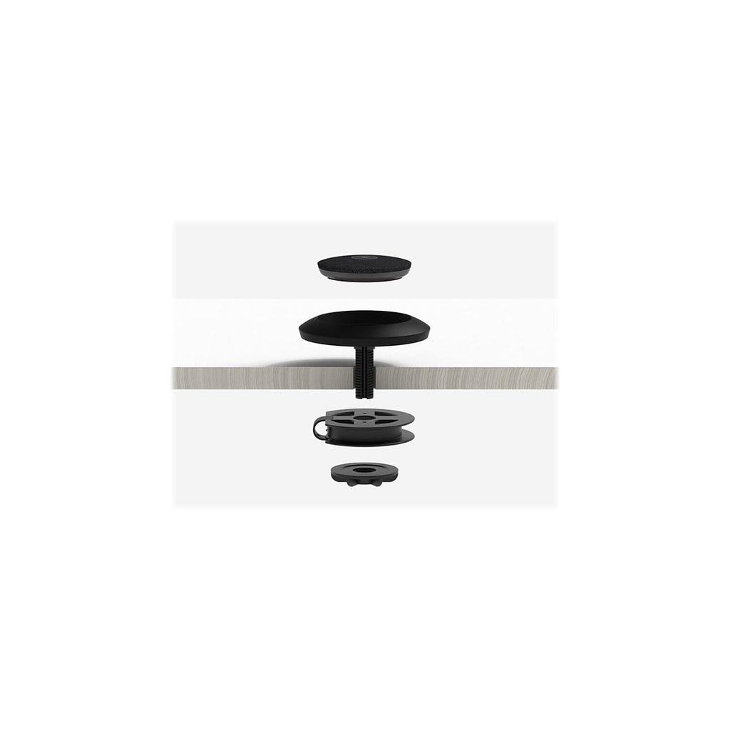 Buy now LOGITECH VC Logitech Microphone Desktop Mount - Matte Black (952-000002) at indiglob india