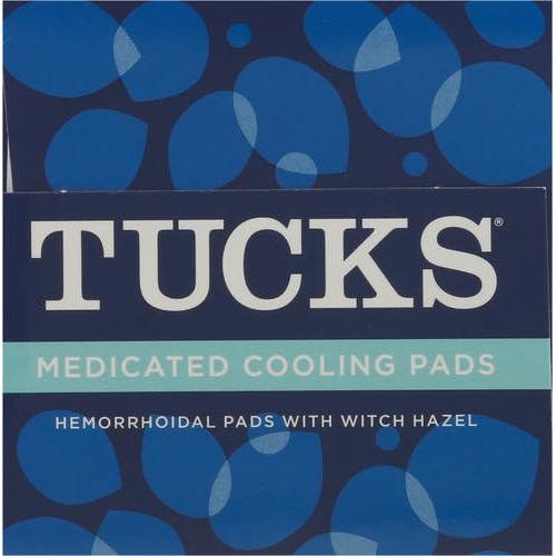 Buy now TUCKS Medicated Cooling Pads, 100 Count â€“ Pads with Witch Hazel, Cleanses Sensitive Areas, Protects from Irritation, Hemorrhoid Treatment, Medicated Pads Used By Hospitals at indiglob india