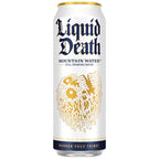Buy now Liquid Death Sparkling Mountain Water, Real Mountain Source, Ice-Cold Cans, Infinitely Recyclable, 12 Fl Oz (Pack of 12) at indiglob india