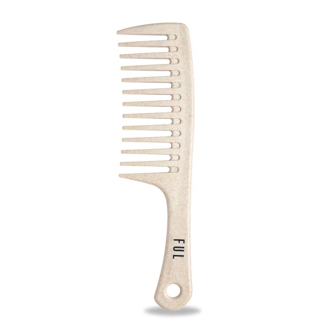 Wide Tooth Comb for Curls - Detangling Comb for Curly, Wavy & Afro Hair