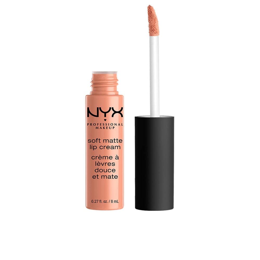 Buy now NYX PROFESSIONAL MAKEUP Soft Matte Lip Cream, Lightweight Liquid Lipstick - Milan (Dark Pink-Brown) Athens 1 Count (Pack of 1) at indiglob india