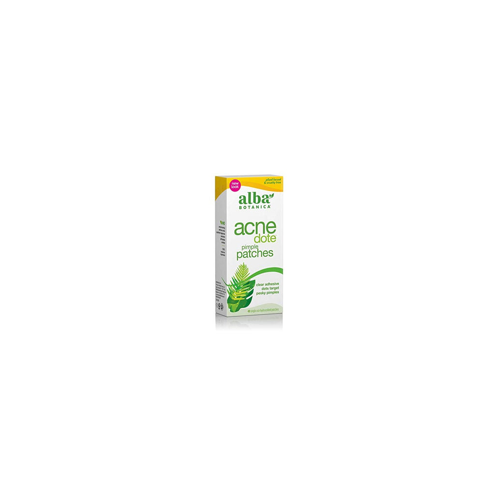 Buy now Alba Botanica Acnedote Pimple Patches for Face - Pimple, Spot Patches - Hydrocolloid Skincare Patches - 40 Count at indiglob india