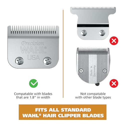 Buy now Wahl Hair Clipper Genuine Secure Fit Attachment Guard Set for Long Hair Styles and Fades, 2 Full Size Hair Clipper Guide Combs for Increased Cutting Performance - Model 3025025 at indiglob india