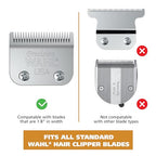 Buy now Wahl Hair Clipper Genuine Secure Fit Attachment Guard Set for Long Hair Styles and Fades, 2 Full Size Hair Clipper Guide Combs for Increased Cutting Performance - Model 3025025 at indiglob india