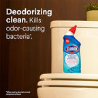 Buy now Clorox Toilet Bowl Cleaner Heavy Duty Stain and Ring Remover, Arctic Clean, 24 Fl Oz., Pack of 2 at indiglob india