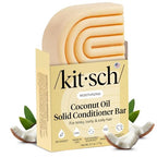 Buy now Kitsch Coconut Oil Conditioner Bar - Hair Conditioner For Women and Men - Deep Moisturizing, Nourishes, Hydrate & Soften Damaged Dry Hair - Silicone, Paraben & Sulfate Free - 2.7 oz at indiglob india