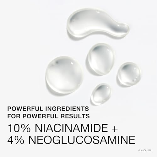Buy now Neutrogena Stubborn Texture Resurfacing Serum With 10% Niacinamide & 4% Neoglucosamine designed for Acne-Prone, Improves Uneven Skin Tone & Refines Texture, Fragrance-Free, 1 fl. oz at indiglob india