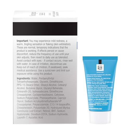 Buy now Neutrogena Rapid Wrinkle Repair Retinol Face Moisturizer, Fragrance Free, Anti-Aging Face Cream with Retinol & Hyaluronic Acid, 1.7 oz + Trial Size Hydro Boost Facial Cleanser, 0.5 fl. oz at indiglob india