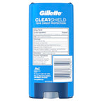 Buy now Gillette Antiperspirant and Deodorant for Men, 72hr Sweat & Odor Protection, Long Lasting Freshness, Anti-White Mark Technology, Clear Gel, Wild Rain Scent, 3.8 oz (Pack of 2) at indiglob india