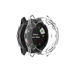 Buy now RuenTech Case Cover Compatible with Garmin Fenix 6X/6X Pro/Fenix 6X Sapphire Case Protector TPU Protective Case Frame for Fenix 6X Smart Watch (Black&Transparent) at indiglob india
