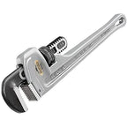 Buy now RIDGID 31095 Model 814 Aluminum Straight 14" Plumbing Pipe Wrench, Silver, Made in the USA at indiglob india