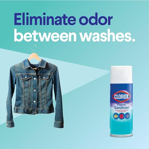 Buy now Clorox Fabric Sanitizer Aerosol Spray, Lavender Scent 14 Ounces at indiglob india