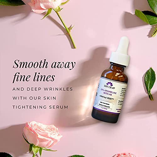 Buy now SKIN DEVA 20% Argireline Serum with Matrixyl 3000 Pure Hyaluronic Acid Serum For Face Deep Wrinkle Reducer Anti Aging Tones Skin and Stimulates Collagen Peptides Serum For Face at indiglob india