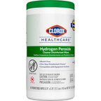 Buy now Clorox Healthcare Hydrogen Peroxide Cleaner Disinfectant Wipes, 6.75" x 5.75", 155 Count, Pack of 6 (Package May Vary) at indiglob india