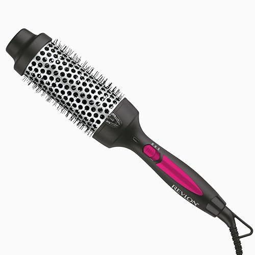 Buy now REVLON Perfect Match Hot Styler - Heated Brush to Style and Extend Blowouts, Hot Brush for Curls, Body, and Volume, Reduces Frizz and Boosts Shine at indiglob india