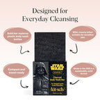 Buy now Kitsch Charcoal Soap Body Wash Bar x Star Wars Darth Æ’?? Detoxifying Bar Soap w/Activated Charcoal Æ’?? Gently Removes Excess Oil & Impurities, Clears Pores, Firms & Moisturizes Skin Æ’?? Made in USA - 4 oz at indiglob india