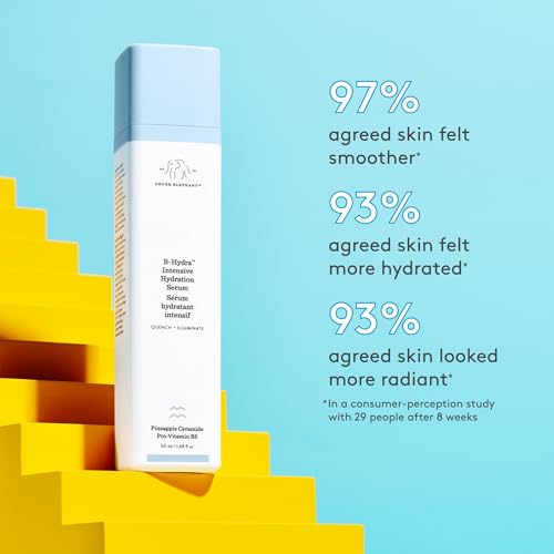 Buy now Drunk Elephant B-Hydra Hydration Serum - 50 ml/1.69 fl oz - Hydrating Vitamin B Serum - Clean Clinical Skincare - Cruelty-Free - Dermatologist-Tested - Free of Essential Oils, Silicones, and Fragrance at indiglob india
