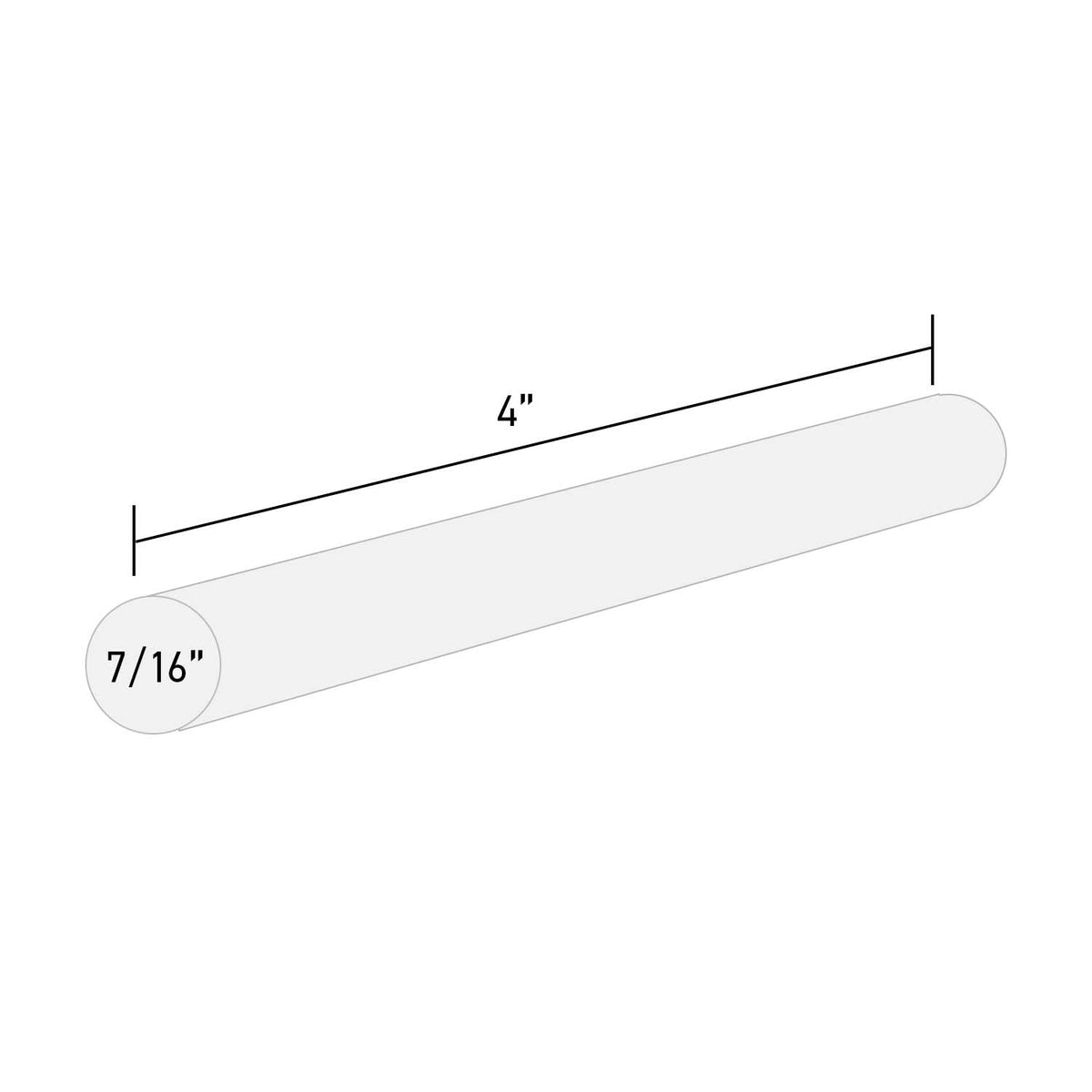 Surebonder Full-Size Hot Glue Sticks for Craft, DIY, and Repairs, All Purpose, All Temperature - 4-Inch Length - 20 Pack, Clear