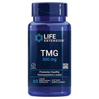 Buy now Life Extension TMG, trimethylglycine, Encourages Healthy homocysteine Levels, Non-GMO, Gluten-Free, Vegetarian, 60 Capsules at indiglob india