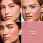 Buy now Saie Blush & Glow Gift Set - Dew Blush in Lady & Glowy Super Gel Liquid Highlighter & Makeup Primer in Warmglow - Skincare Infused Everyday Makeup Kit for a Flushed, Dewy Glow - Vegan (2 Count) at indiglob india