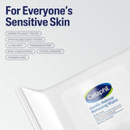 Buy now Cetaphil Gentle Makeup Removing Face Wipes, Daily Cleansing Facial Towelettes Gently Remove Makeup, Fragrance and Alcohol Free, 25 Count at indiglob india