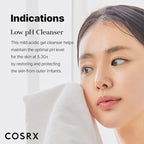 Buy now COSRX Low pH Good Morning Gel Face Cleanser, 5.07 fl oz, BHA Face Wash, Daily Mild Face Cleanser for Sensitive Skin, PH Balancing, Korean Skin Care, Korean Face Wash at indiglob india