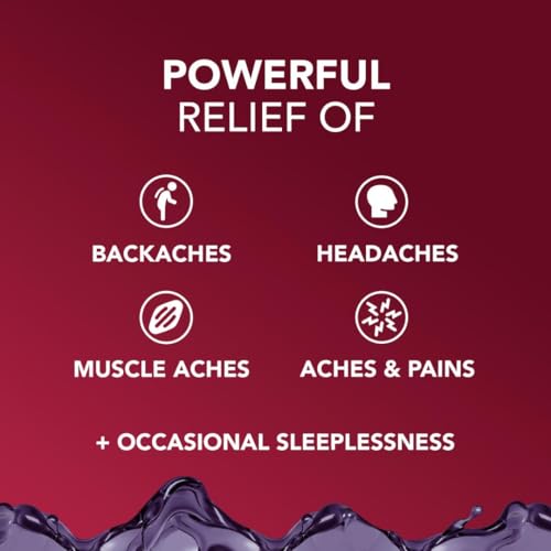 Buy now Vicks PainQuil Pain Relief Acetaminophen 1000mg Max Strength Adult Pain Reliever Liquid 12oz, Backache Headache Relief, 1 Nighttime Pain Reliever + Sleep Aid at indiglob india