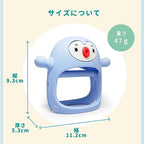 Buy now Smily Mia Penguin Buddy Never Drop Silicone Baby Teething Toy for 0-6month Infants, Baby Chew Toys for Sucking Needs, Hand Pacifier for Breast Feeding Babies, Car Seat Toy for New Born,Light Pink at indiglob india