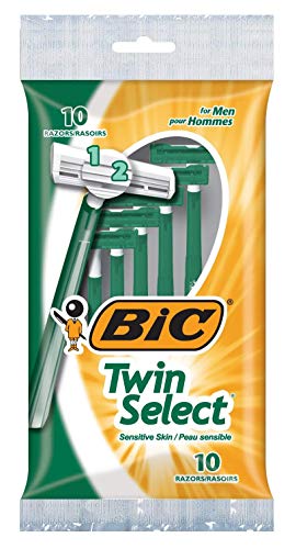 Buy now Bic Shaver Mens Twin Select Sensitive 10 Count (Pack of 2) at indiglob india